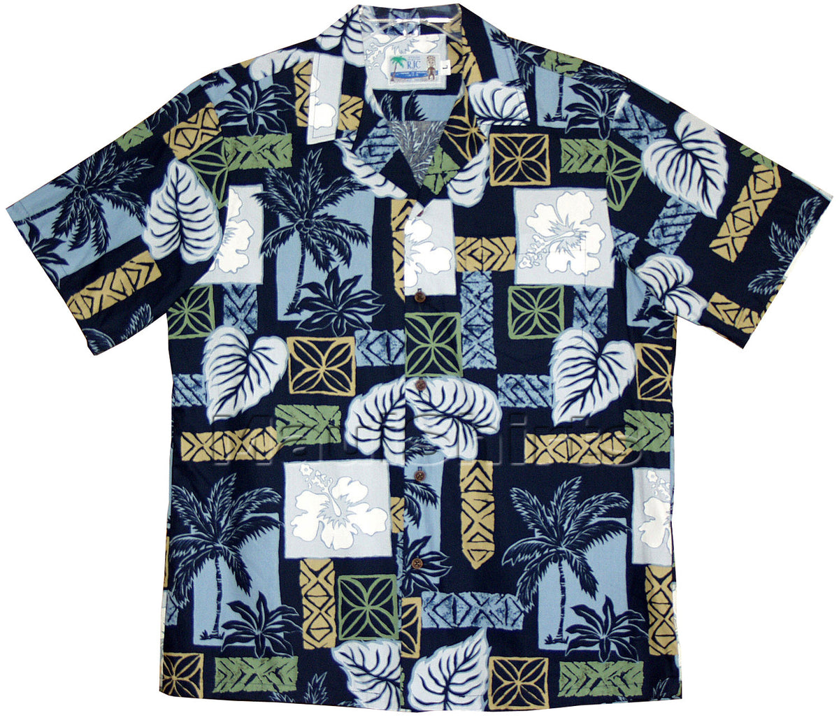 Hibiscus Hawaiian Legend men's shirt — Men's Cotton Shirts — RJC