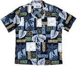 Hibiscus Hawaiian Legend men's shirt — Men's Cotton Shirts — RJC