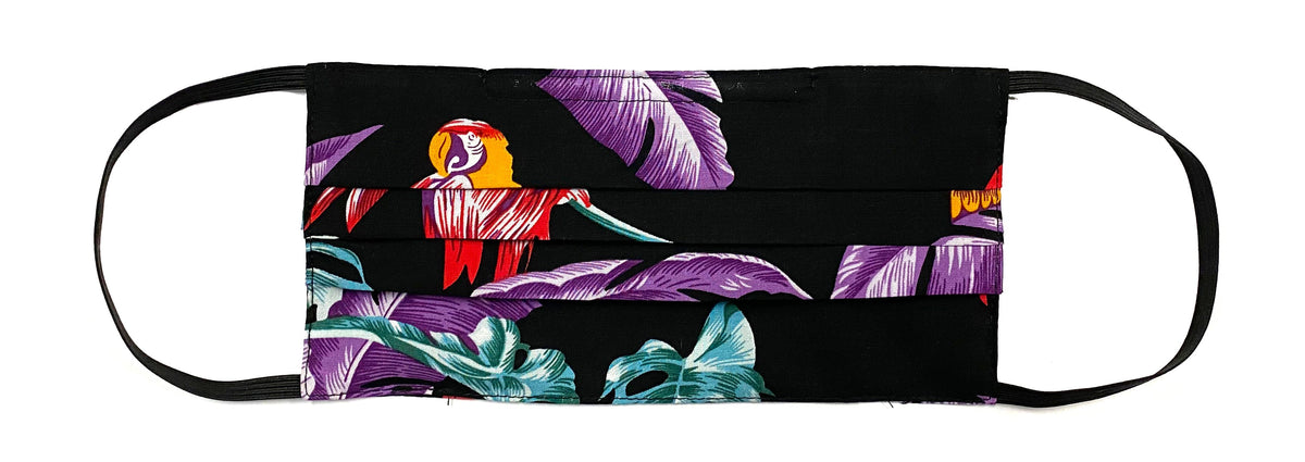 2pc Magnum PI Styled Rayon Face Masks — Face Masks — Paradise Found (view 4)