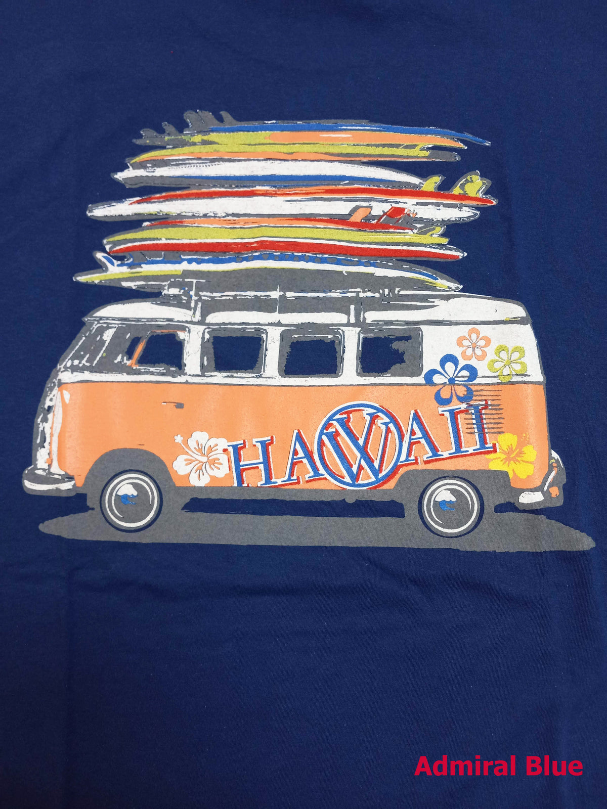 Volkswagen Bus Surfboards T-Shirt — T-Shirts — RJC (view 7)