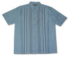 Blue & White Pin Stripe Men's Cubavera Linen Shirt