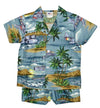 Island Aviation Boy's 2PC — Boys Cabana Sets — MauiShirts