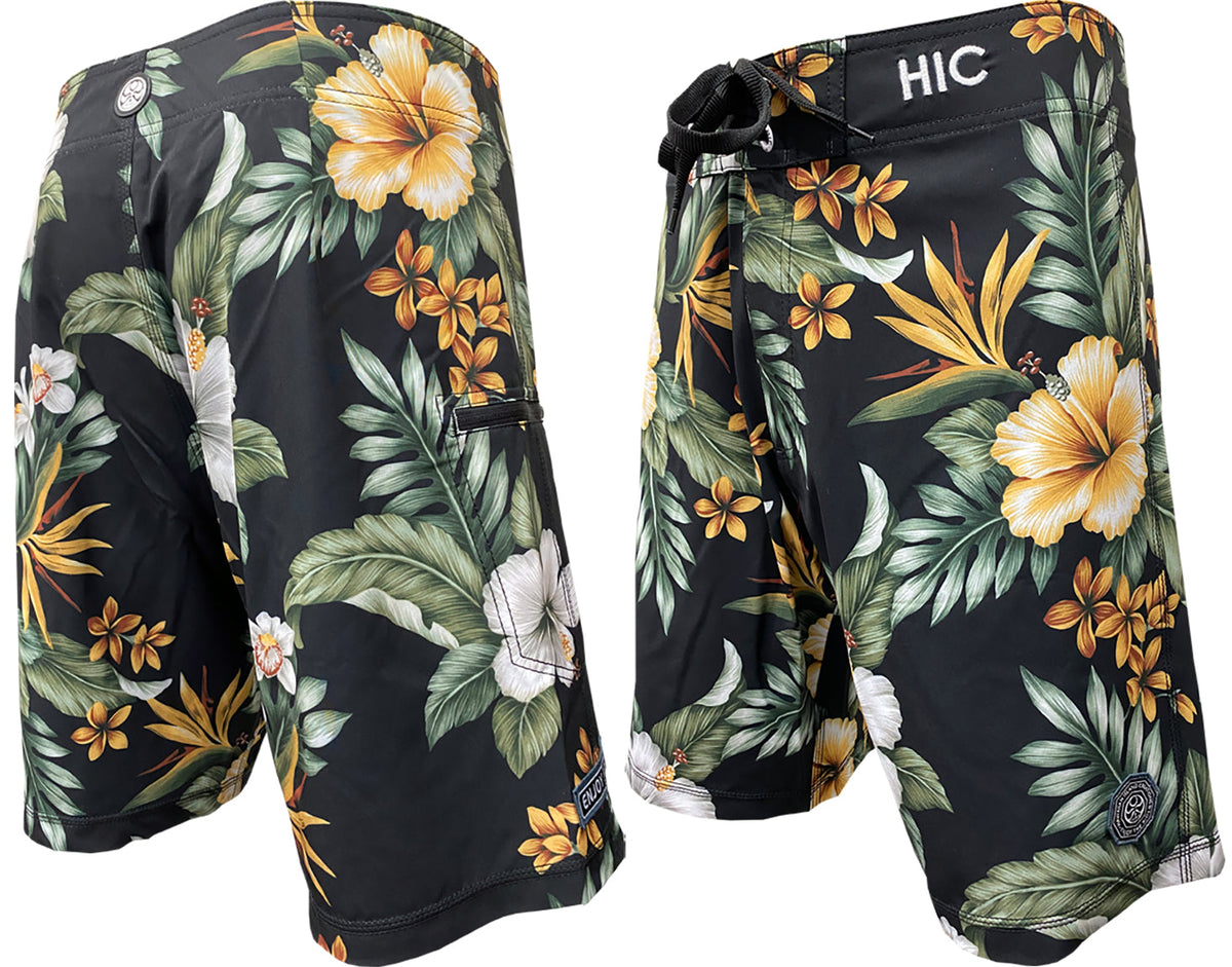 19" Kukui 8 Way Stretch HIC Board Shorts — Boardshorts — HIC (view 5)