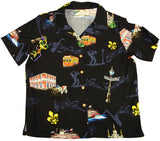 Mardi Gras women's paradise found shirt — Women's Camp Shirts — Paradise Found