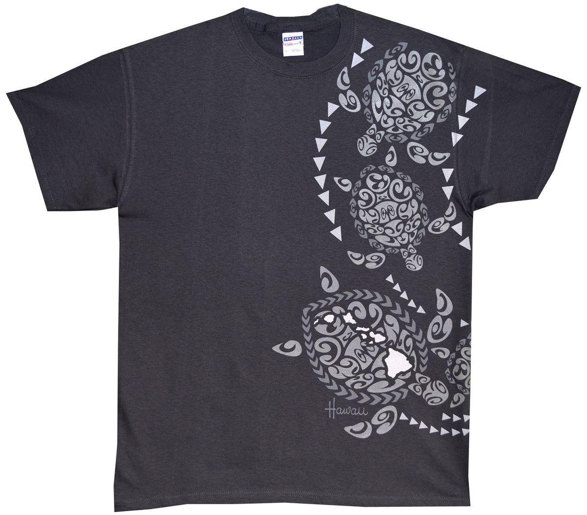 Sea Tribal Turtle T-Shirt — T-Shirts — RJC (view 6)