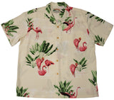 Flamingo 19 Mens Aloha Shirt — Men's Rayon Shirts — Paradise Found (view 5)