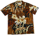 Oriental Watercolor Men's Shirt — Men's Rayon Shirts — RJC (view 6)