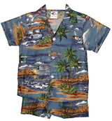 Island Aviation Boy's 2PC — Boys Cabana Sets — MauiShirts (view 10)
