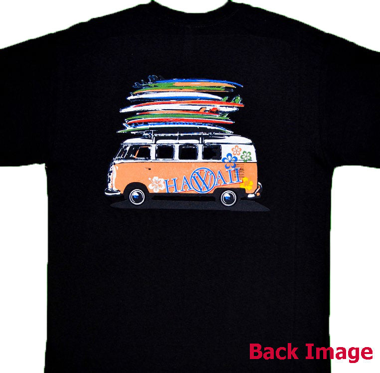 Volkswagen Bus Surfboards T-Shirt — T-Shirts — RJC (view 4)