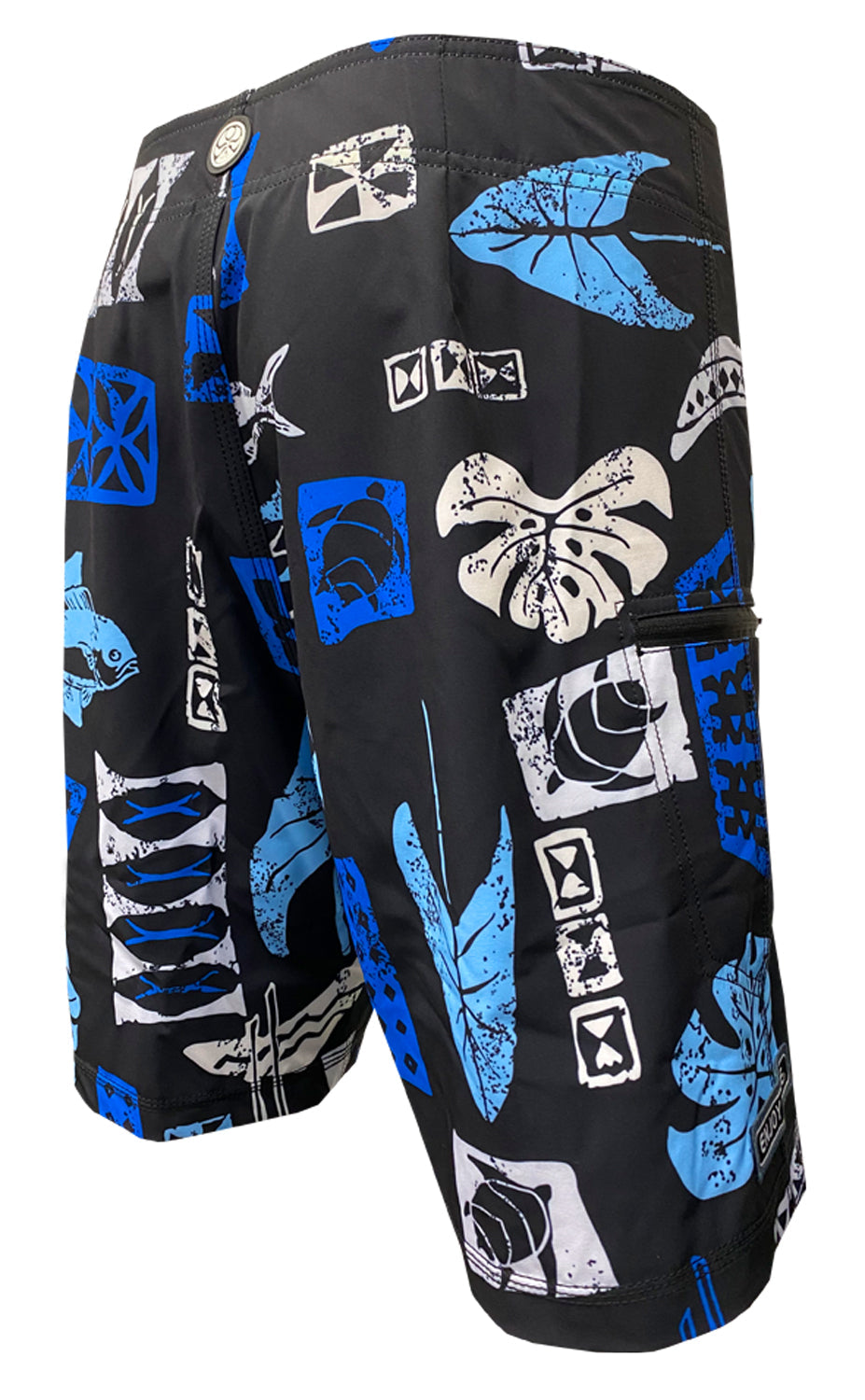 19" Mahi Mahi Palms 8 Way Stretch HIC Board Shorts — Boardshorts — HIC (view 7)