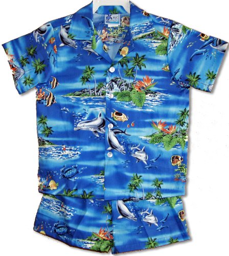 Underwater Playground Boy's 2pc — Boys Cabana Sets — RJC