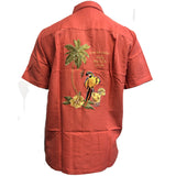 Polly Wants a Drink Men's Embroidered Shirt — Men's Embroidered Shirts — Weekender (view 4)