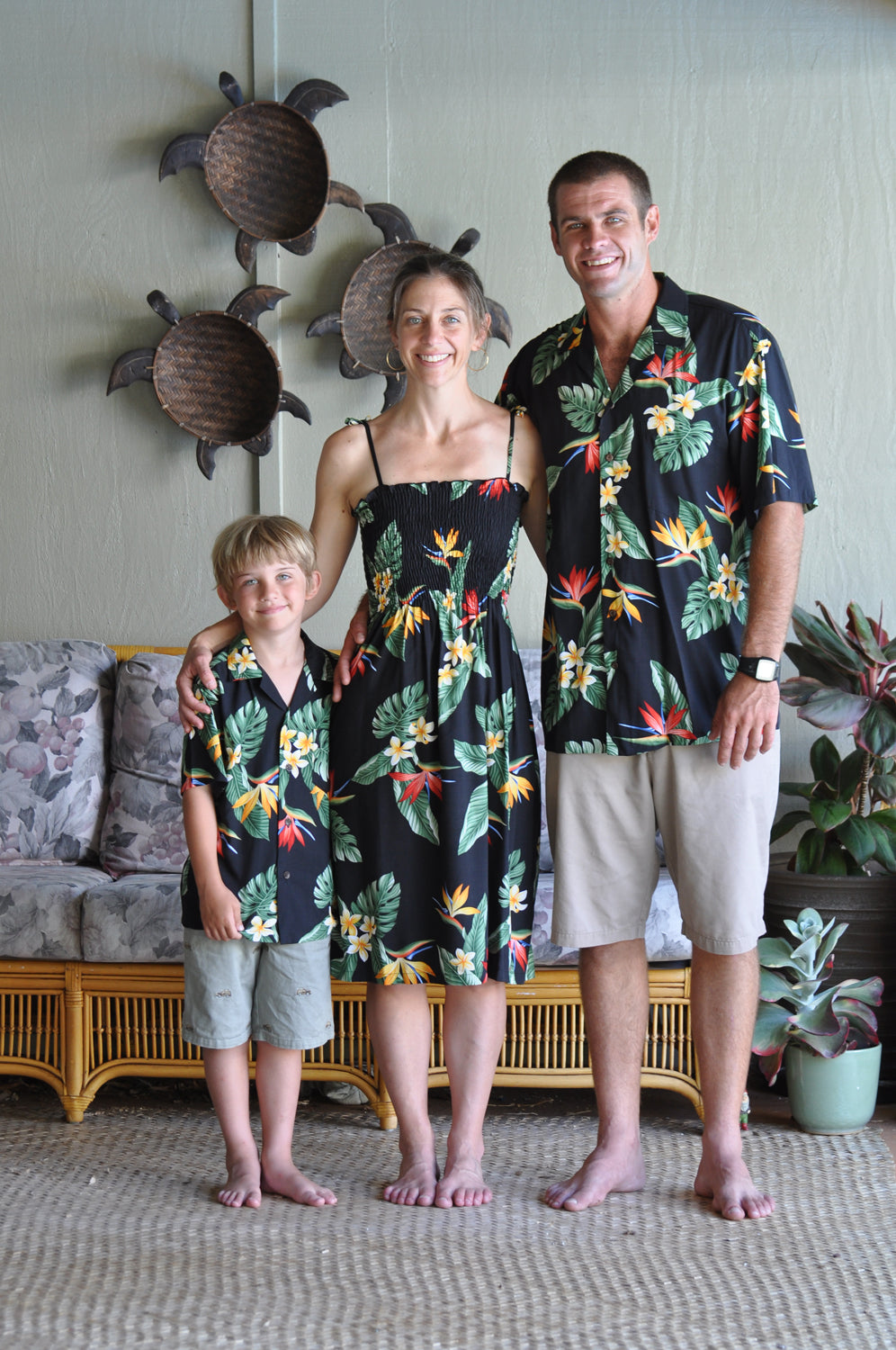 Bird of Paradise Display Men's Shirt — Men's Rayon Shirts — RJC