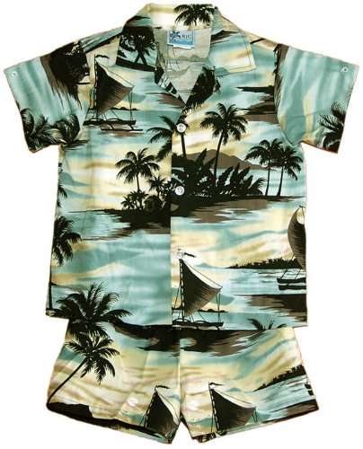 Sunset Island boy's 2pc — Boys Cabana Sets — RJC