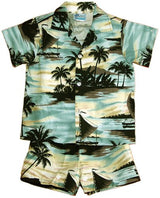 Sunset Island boy's 2pc — Boys Cabana Sets — RJC (view 3)