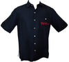 Santa's Last Stop Embroidered Shirt — Men's Embroidered Shirts — Bamboo Cay