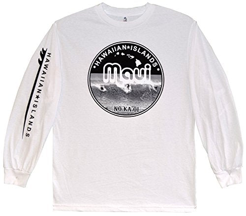 Surfers Island Long Sleeve T-Shirt — Men's Long Sleeve Shirts — RJC