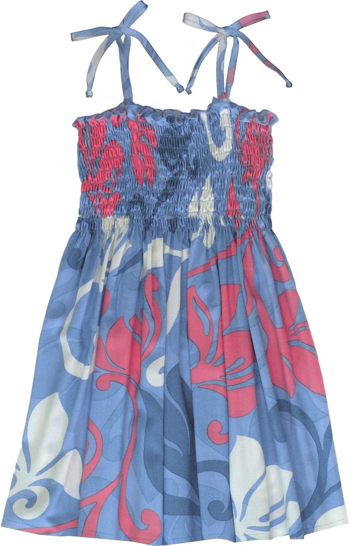 Summer Wind Girls Smocked — Girls Dresses — MauiShirts
