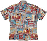 Polynesian Life Cycle Men's Reverse print aloha Shirt — Men's Reverse Print Shirts — RJC (view 8)