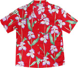 Orchid Panel women's rayon shirt — Women's Camp Shirts — Paradise Found (view 3)