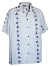 Palm Tree Panel Men's Shirt — Men's Cotton Shirts — Pacific Legend (view 9)