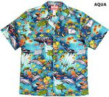 Ocean Reef Marine Life Men's Shirt — Men's Cotton Shirts — RJC (view 4)