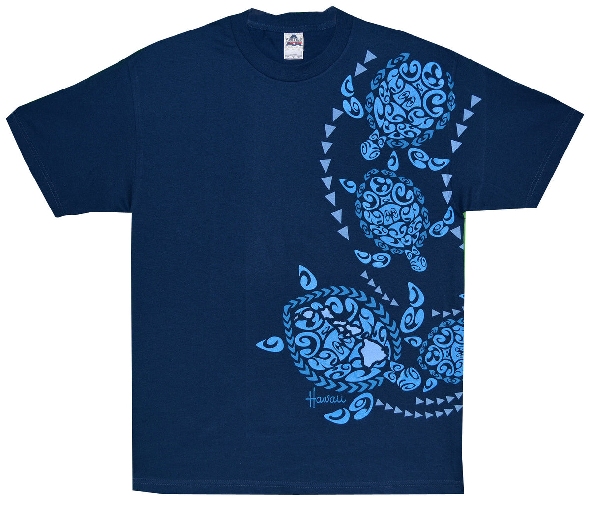 Sea Tribal Turtle T-Shirt — T-Shirts — RJC