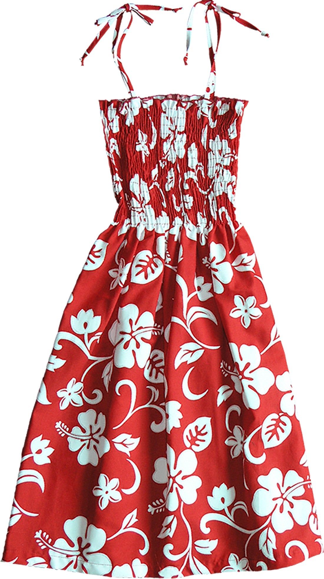 Classic Hibiscus Smocked Dress — Women's Sun Dresses — RJC (view 10)