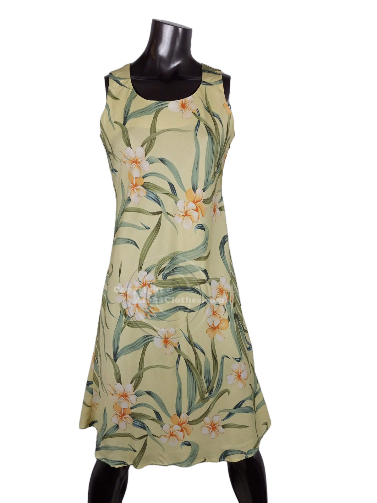 Melia Plumeria Women's Short Tank Flare Dress — Women's Tank Dresses — Paradise Found