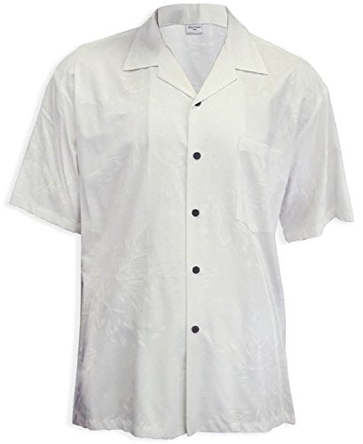 Ulu Mat men's Textured Hawaiian shirt — Men's Rayon Shirts — MauiShirts (view 3)