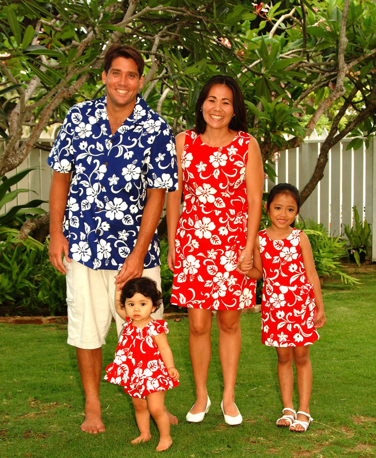 Classic Hibiscus Men's Shirt — Men's Cotton Shirts — RJC