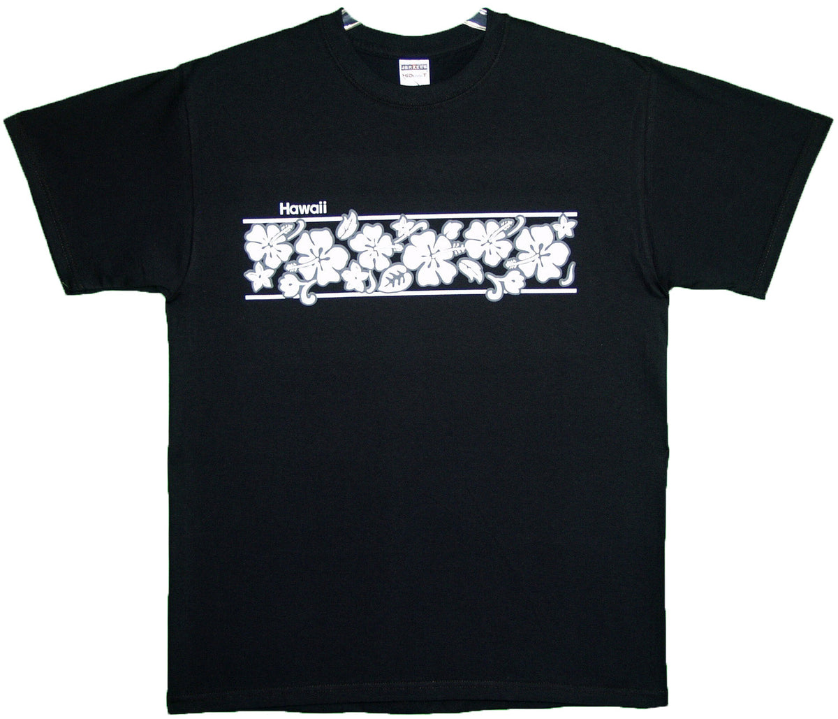 Hibiscus Chest Band T-Shirt — T-Shirts — RJC (view 5)