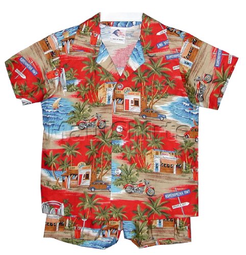 Shave Ice Shack Boy's 2pc — Boys Cabana Sets — RJC (view 6)