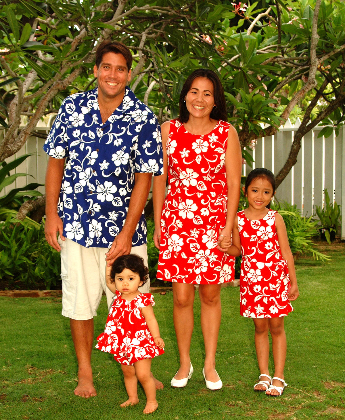 RJC Girls Classic Hibiscus Sarong Dress
