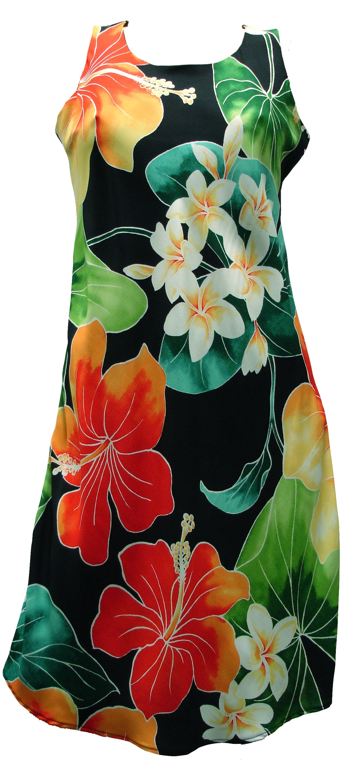 Full Bloom Women's Short Tank Flared Dress — Women's Tank Dresses — Paradise Found (view 3)