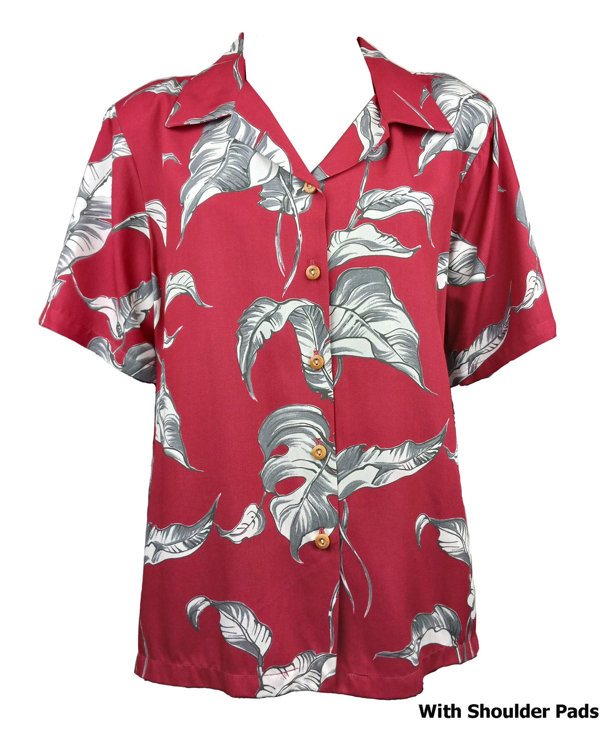 LauLau women's rayon shirt — Women's Camp Shirts — Paradise Found (view 4)
