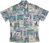 Polynesian Life Cycle Men's Reverse print aloha Shirt — Men's Reverse Print Shirts — RJC (view 11)