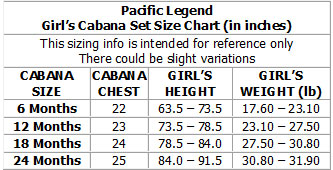 Brilliant Hawaiian Sunset Puff Sleeve 2pc — Girls Cabana Sets — HIC (view 4)
