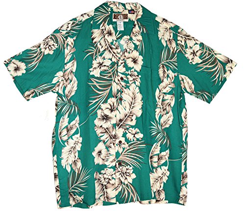 Bold Banana Leaf Men's Rayon Shirt — Men's Rayon Shirts — RJC (view 11)