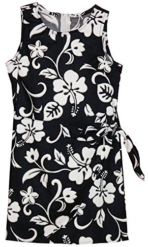 RJC Girls Classic Hibiscus Sarong Dress