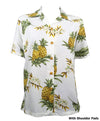 Pineapples women's rayon shirt — Women's Camp Shirts — Paradise Found