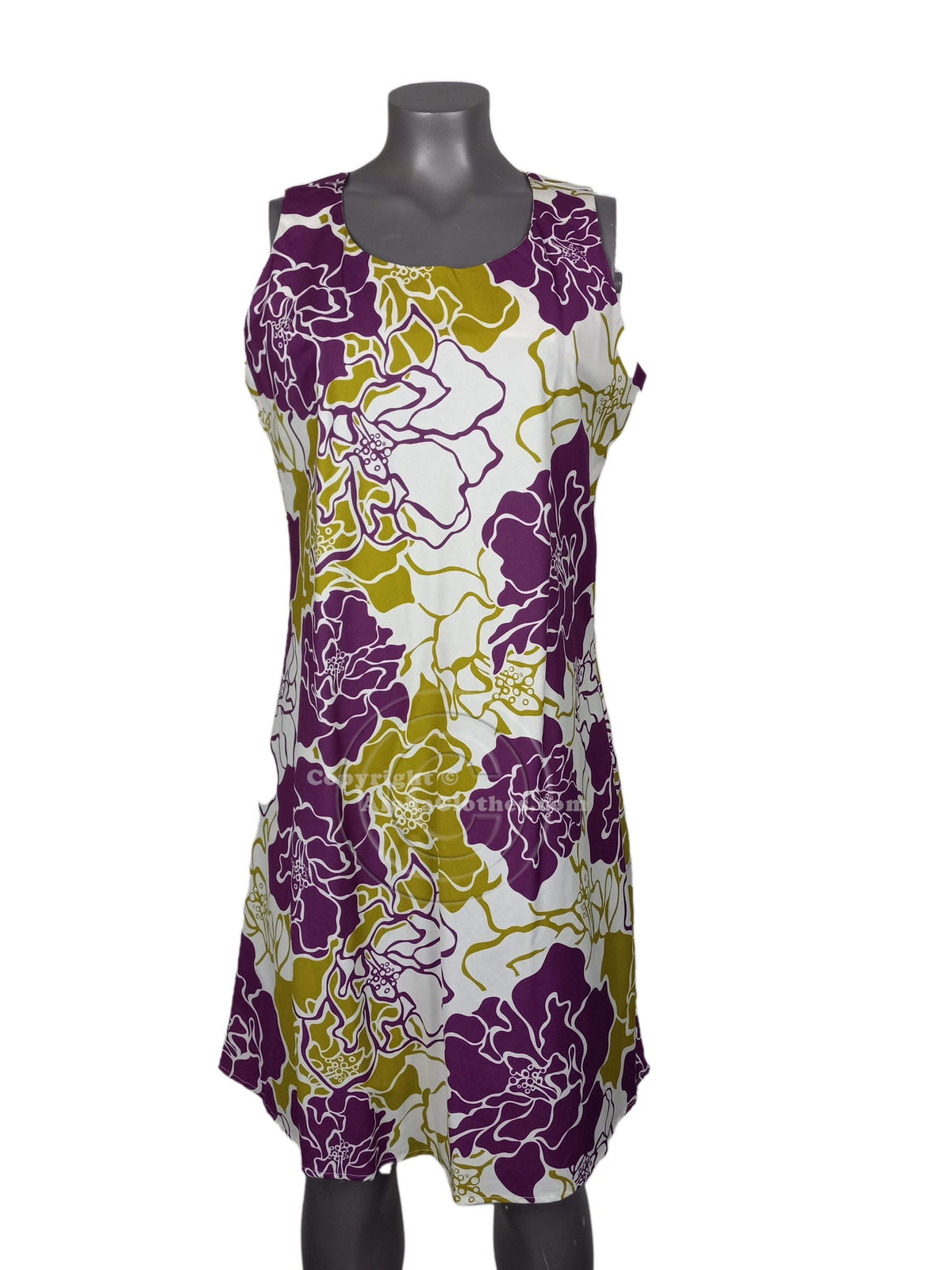 Yin & Yang Women's Short Tank Flared Dress — Women's Tank Dresses — Paradise Found (view 3)