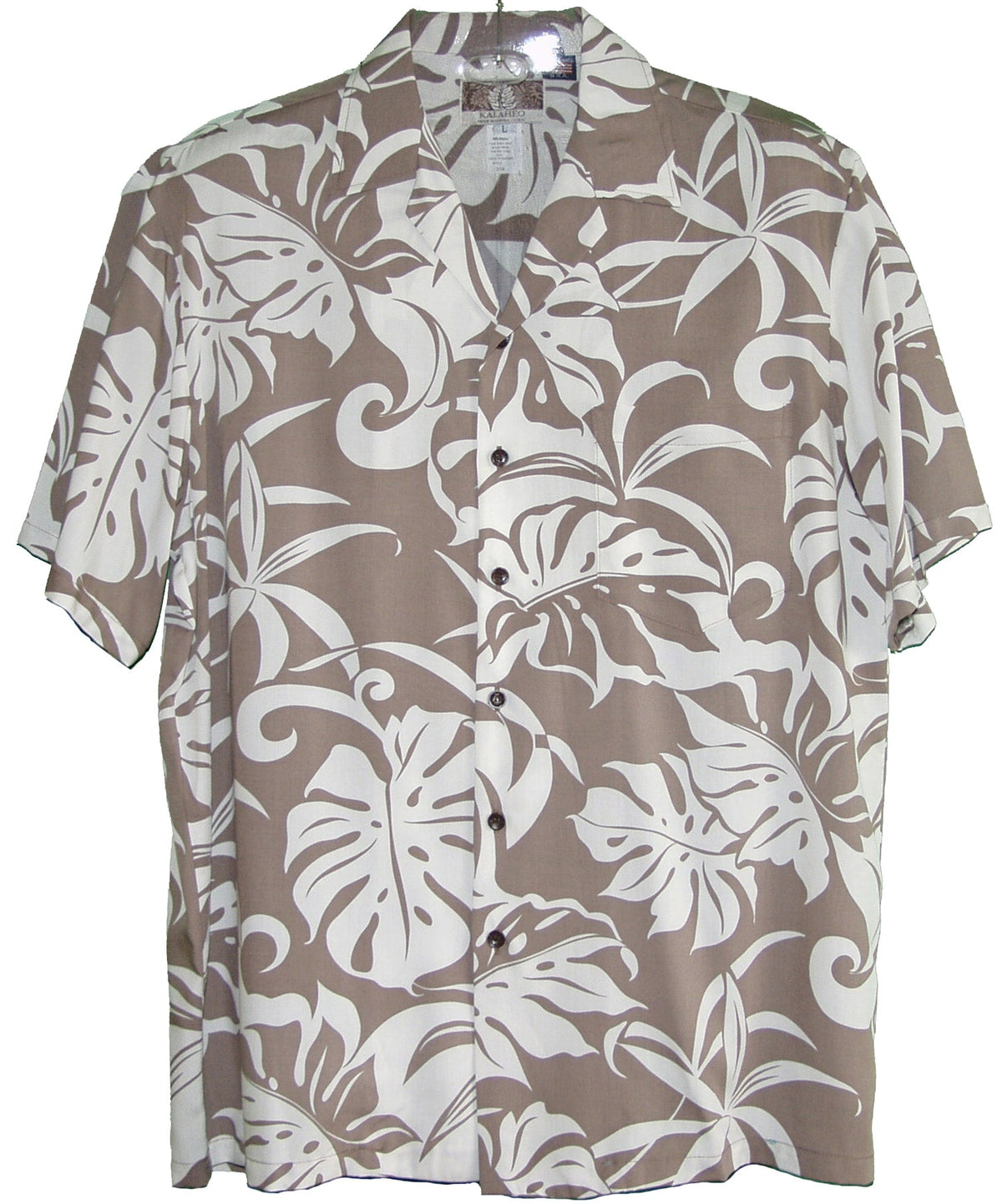 Delicate Tropical Men's Shirt — Men's Rayon Shirts — RJC (view 9)