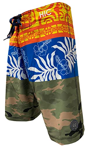 20" Ua Huka HIC 8 Way Stretch Board Shorts — Boardshorts — HIC