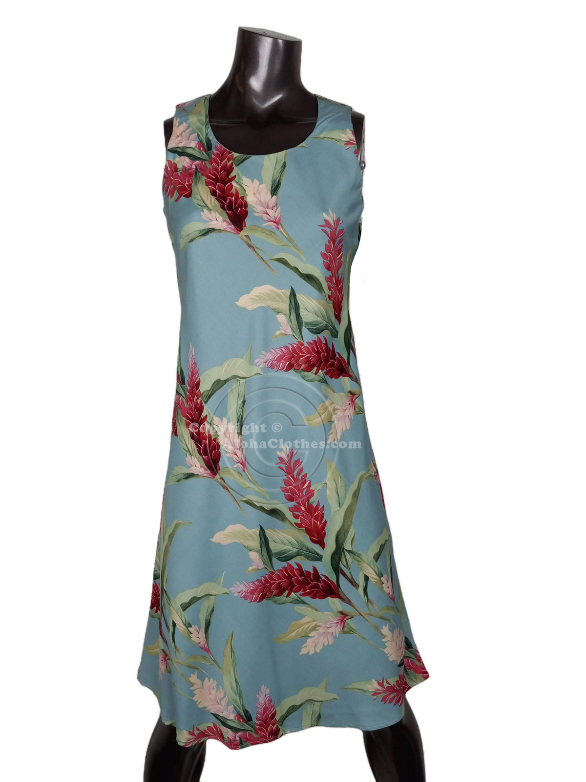 Red Ginger Women's Short Tank Flared Dress — Women's Tank Dresses — Paradise Found (view 3)