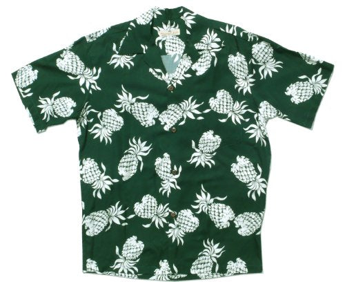 Pineapples Men's Vintage Shirt — Men's Rayon Shirts — RJC