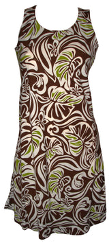 Kailua Paradise Women's Short Tank Flared Dress — Women's Tank Dresses — Paradise Found