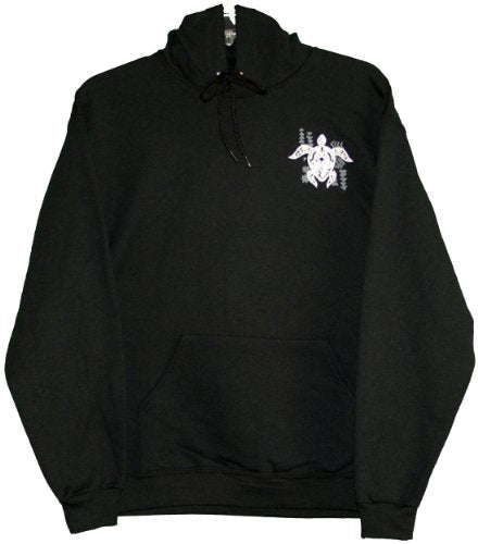 Hoodie Pullover Sweatshirt Tribal Turtle — Sweatshirts — RJC (view 11)