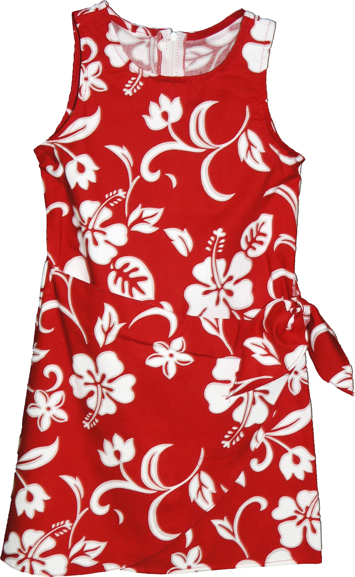 RJC Girls Classic Hibiscus Sarong Dress