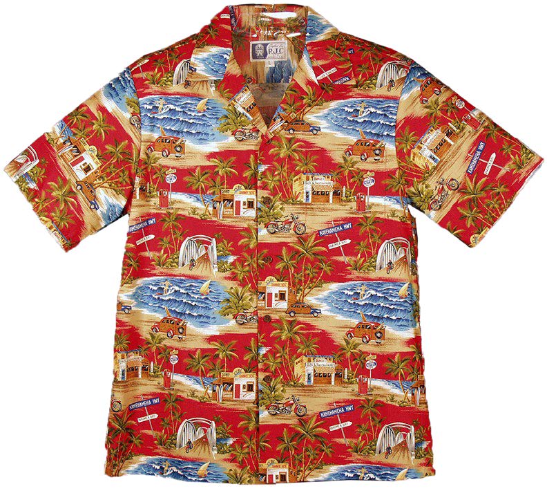 Shave Ice Shack Men's Shirt — Men's Cotton Shirts — RJC (view 3)